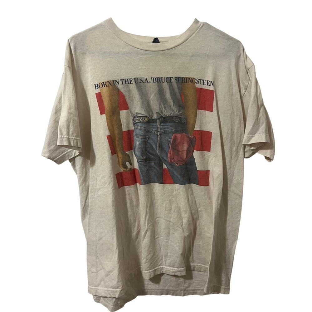 Bruce Springsteen Born In The USA World Tour 84-85 Vintage 2012 Shirt
